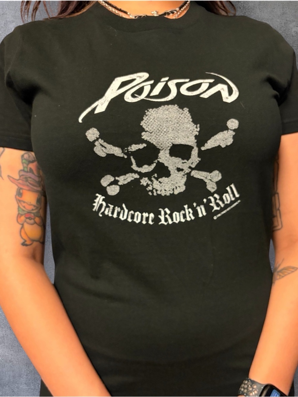 Bluenotes poison band tee size L